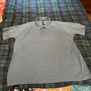 Lululemon Men’s Size XXL Vent Tech Polo shirt in Blue. Excellent used condition.